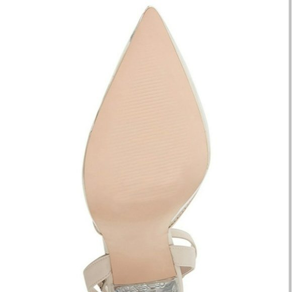 Steve Madden Alessi Vinyl Two-piece Pumps -8.5 - Picture 2 of 8